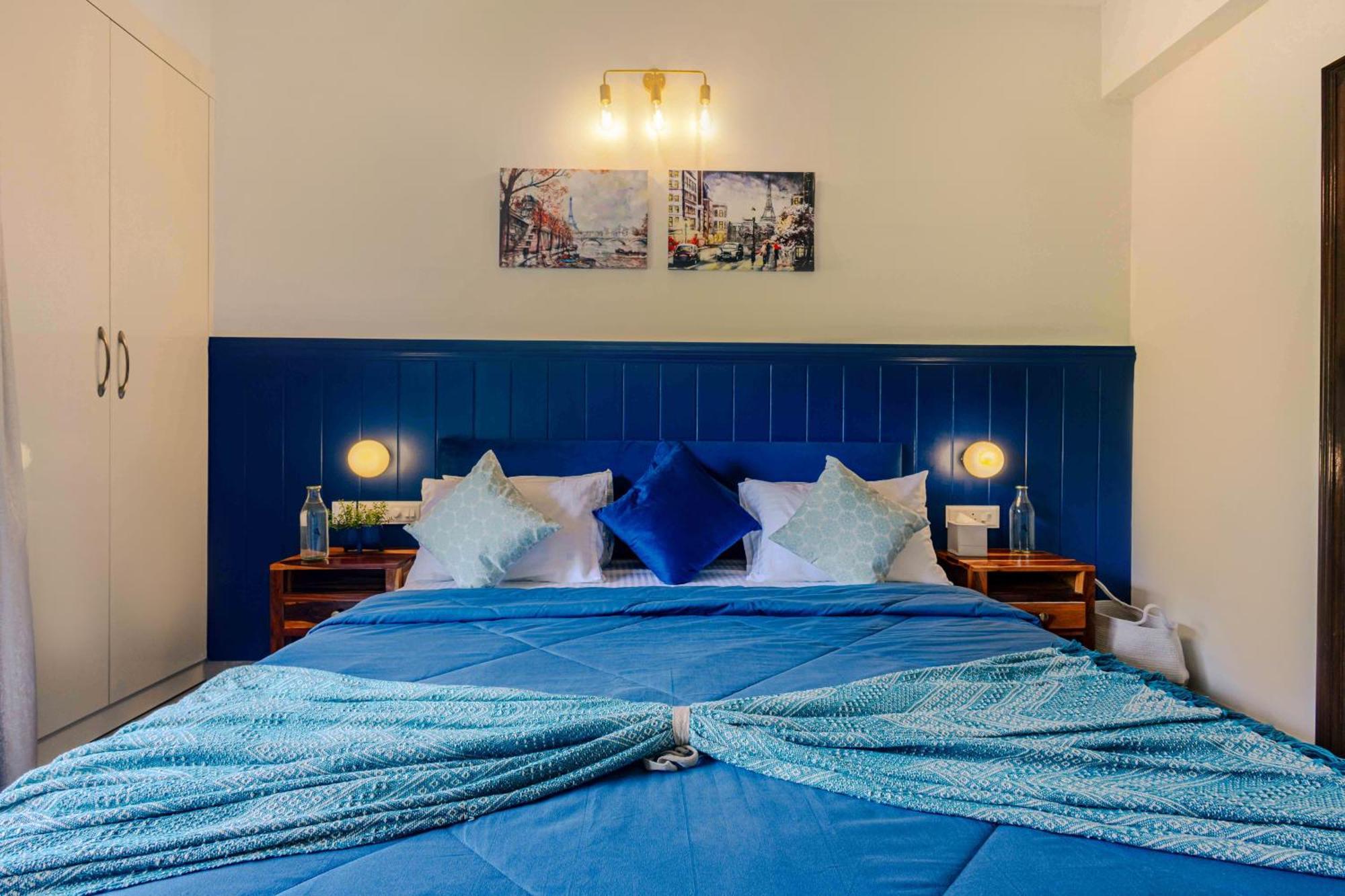 Alaya Stays 1 Bhk With Balcony & Pool - Veera Marina Candolim Exteriör bild