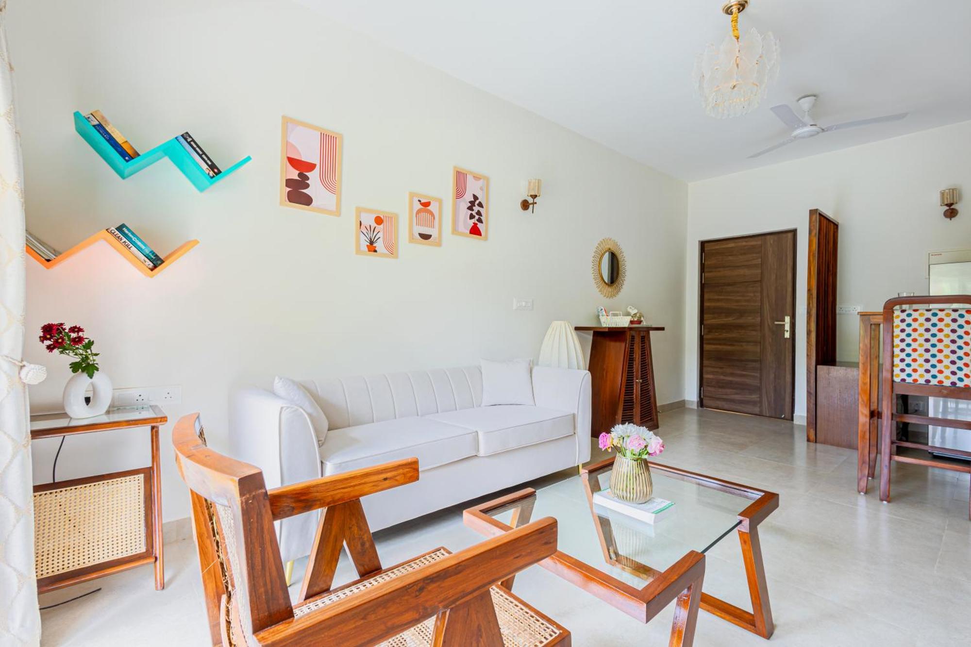 Alaya Stays 1 Bhk With Balcony & Pool - Veera Marina Candolim Exteriör bild