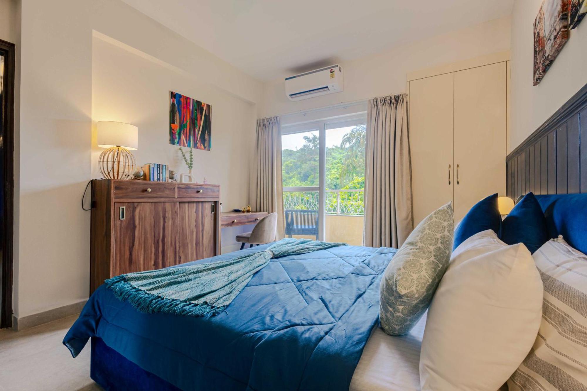 Alaya Stays 1 Bhk With Balcony & Pool - Veera Marina Candolim Exteriör bild