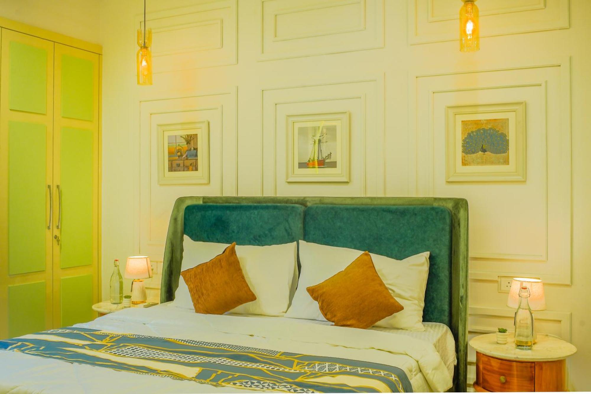 Alaya Stays 1 Bhk With Balcony & Pool - Veera Marina Candolim Exteriör bild