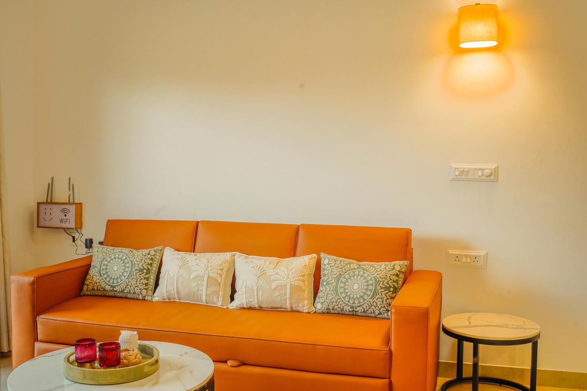 Alaya Stays 1 Bhk With Balcony & Pool - Veera Marina Candolim Exteriör bild