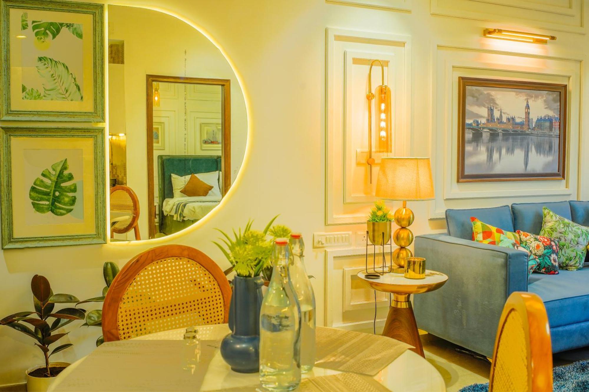 Alaya Stays 1 Bhk With Balcony & Pool - Veera Marina Candolim Exteriör bild
